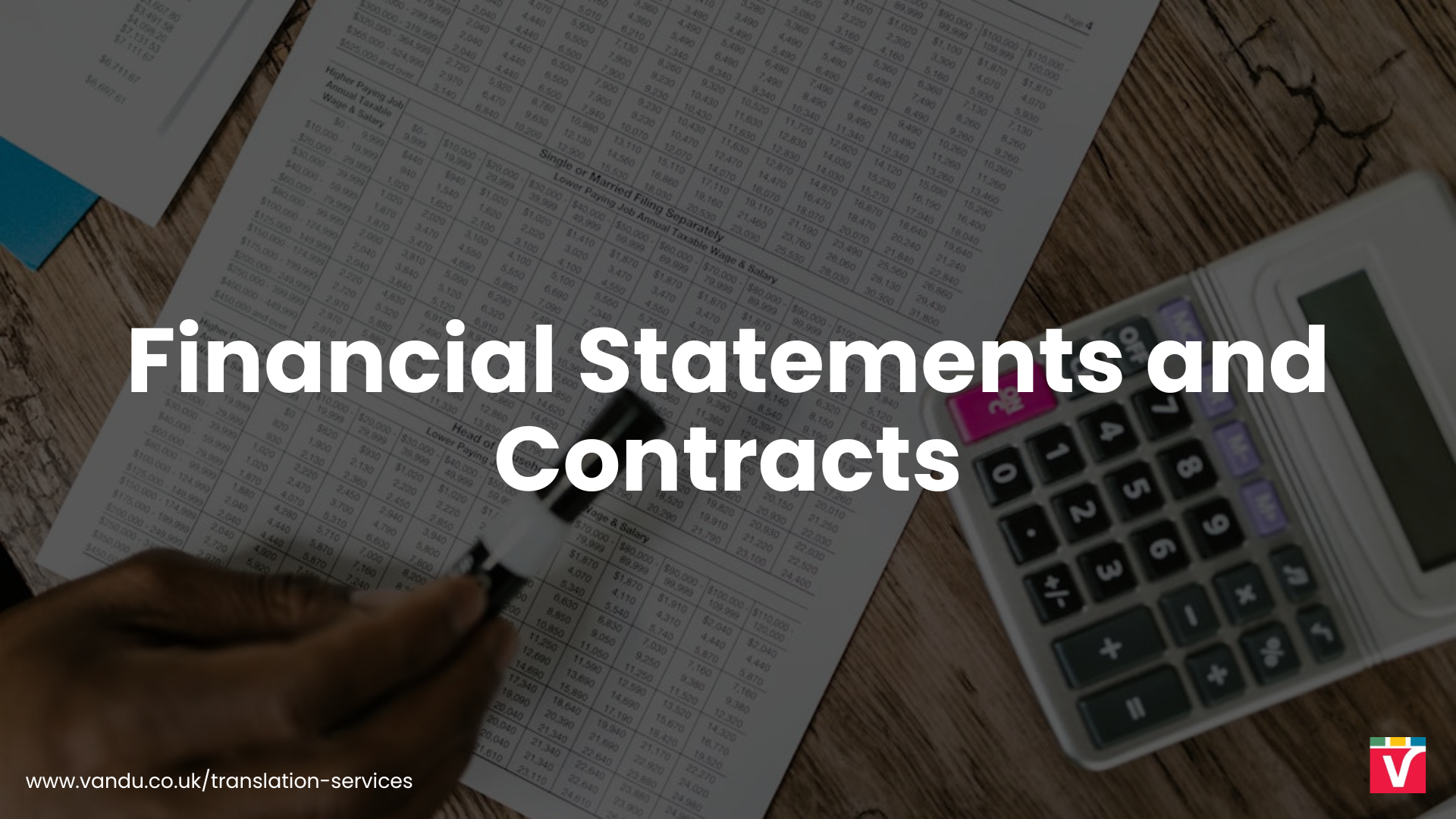 Financial Statements and Contracts